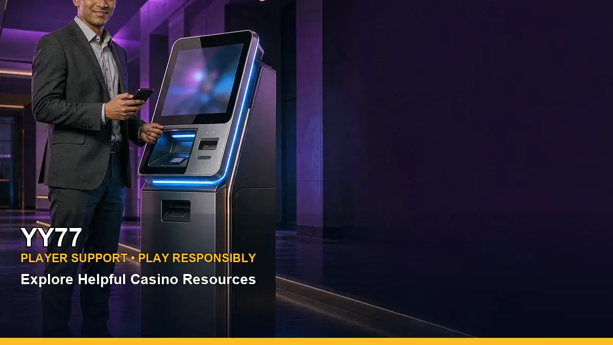 YY77 scan concept casino payment methods highlighting mobile-friendly casino play