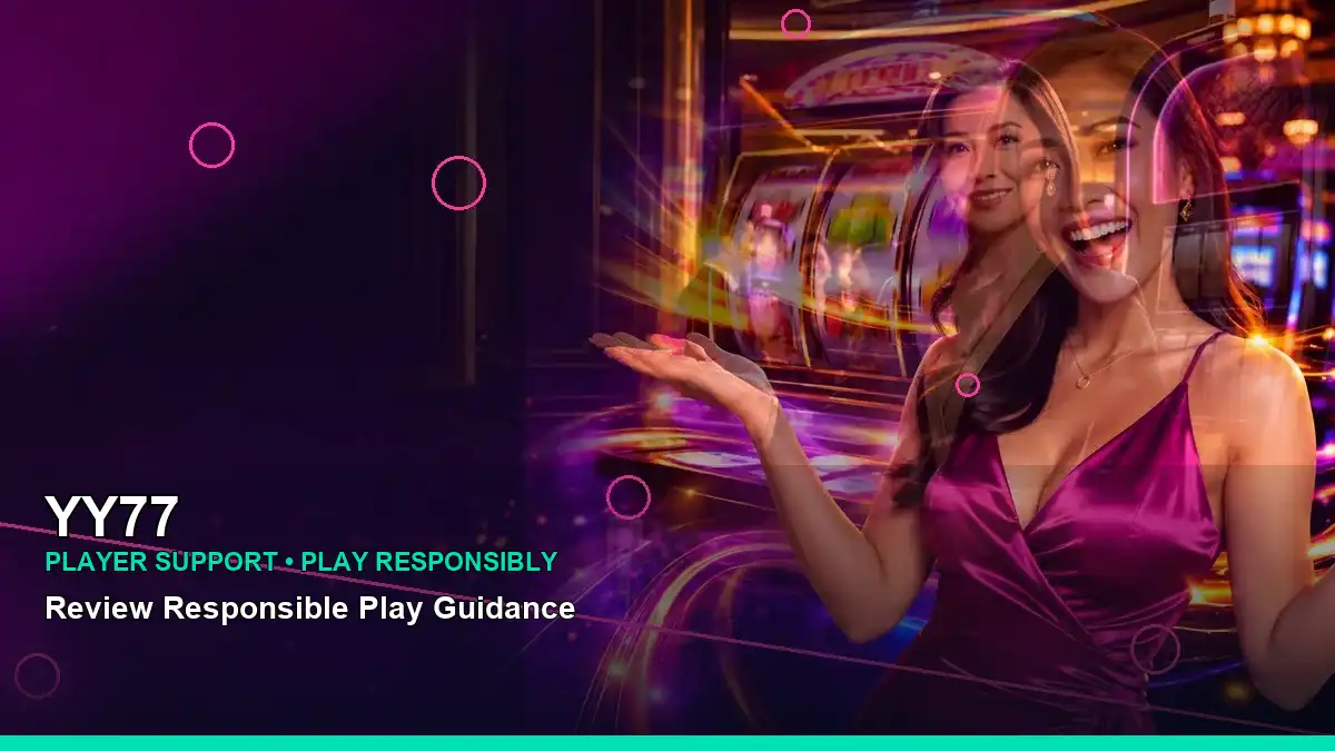 YY77 neon-lit neon jackpot slot games in a right-framed layout for Philippine players