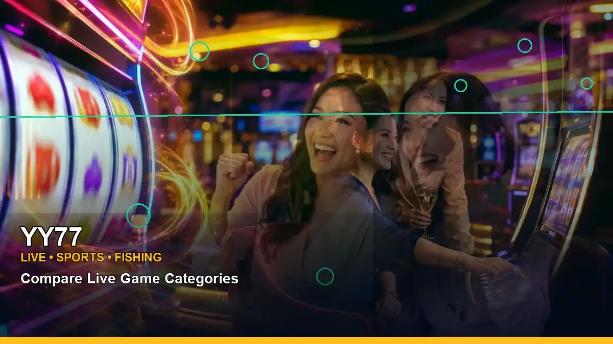 YY77 right-diagonal play phone mobile casino games highlighting mobile-friendly casino play